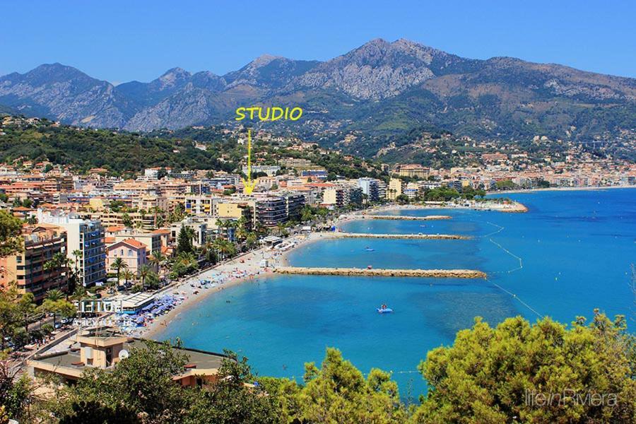 Les Caroubiers Apartment Roquebrune-Cap-Martin Luaran gambar